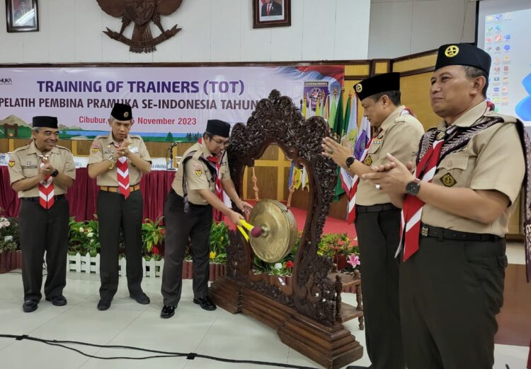 Ketua Kwarnas: Jadilah Pelatih Pembina Pramuka Yang Dapat Diteladani