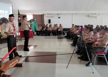 Peserta ToT Pelatih Pembina Pramuka Dapatkan Materi Manajemen Risiko