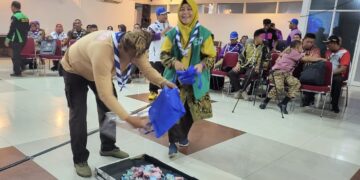 Peserta ToT Pelatih Pembina Pramuka Sisihkan Rezekinya Untuk Palestina