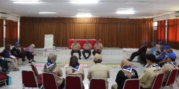 Peserta ToT Pelatih Pembina Pramuka Belajar Merancang Teknik  Mendisain Diklat