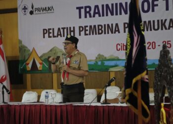 Waka Kwarnas, Kak Berthold DH Sinaulan: Pramuka Keren di Era Digitalisasi