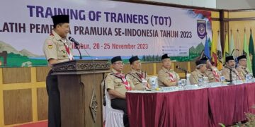 Ketua Kwarnas Ajak Semua Pihak Bersatu Padu Untuk Kemajuan Gerakan Pramuka