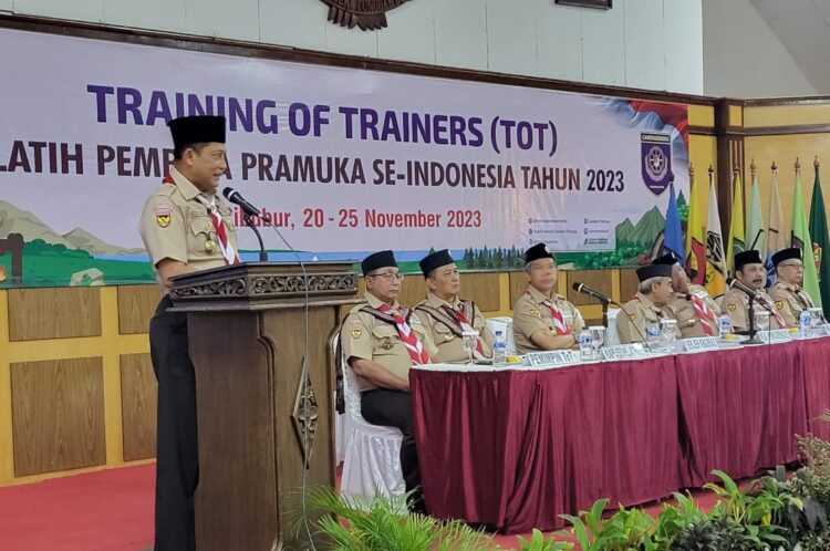 Ketua Kwarnas Ajak Semua Pihak Bersatu Padu Untuk Kemajuan Gerakan Pramuka