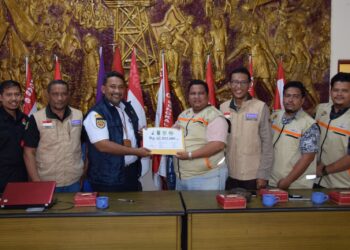 Satgas Pramuka Peduli Kwarda Riau Terima Hasil Bumbung Kemanusiaan Palestina dari Kwarcab Rohul Rp 62,5 Juta