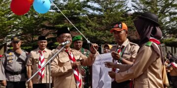 Pramuka Siaga Kwarran Banyuwangi Bersemangat Ikuti Lomba SMART