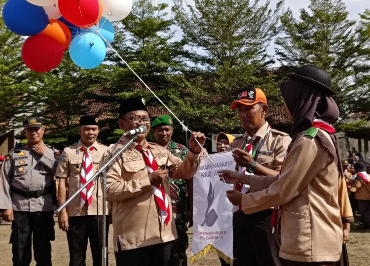 Pramuka Siaga Kwarran Banyuwangi Bersemangat Ikuti Lomba SMART