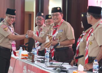 Ketua Kwarnas Terpilih Resmi Menutup Munas Gerakan Pramuka 2023