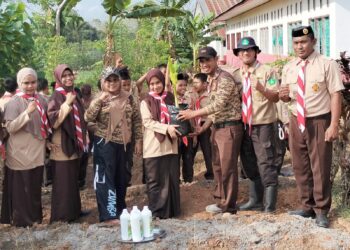 Saka Tarunabumi BPP Patimpeng Gelar Bakti Pertanian