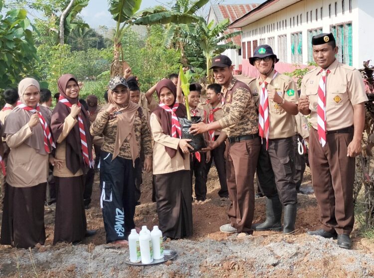 Saka Tarunabumi BPP Patimpeng Gelar Bakti Pertanian