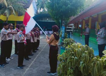 Saka Wanabakti Banyuwangi Sukses Rekrut Anggota Baru di MA Roudlotul Muta’allimin