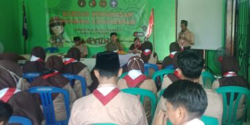 Pembina Kwarran Rawalo Dibekali Ilmu Jurnalistik dan Kehumasan