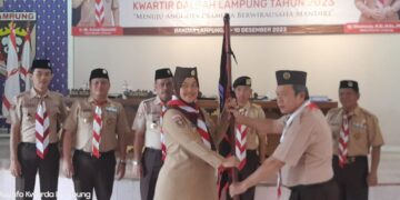 Ketua Kwarda Lampung Buka Pelatihan Kewirausahaan dan Pesta Kuliner Pramuka