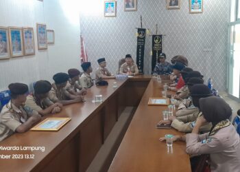 Kwarda Lampung Sambut Kontingen Pelantara 11 Sail Teluk Cenderawasih