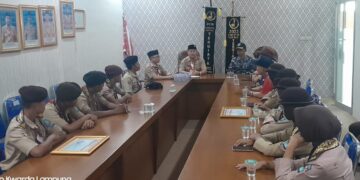 Kwarda Lampung Sambut Kontingen Pelantara 11 Sail Teluk Cenderawasih