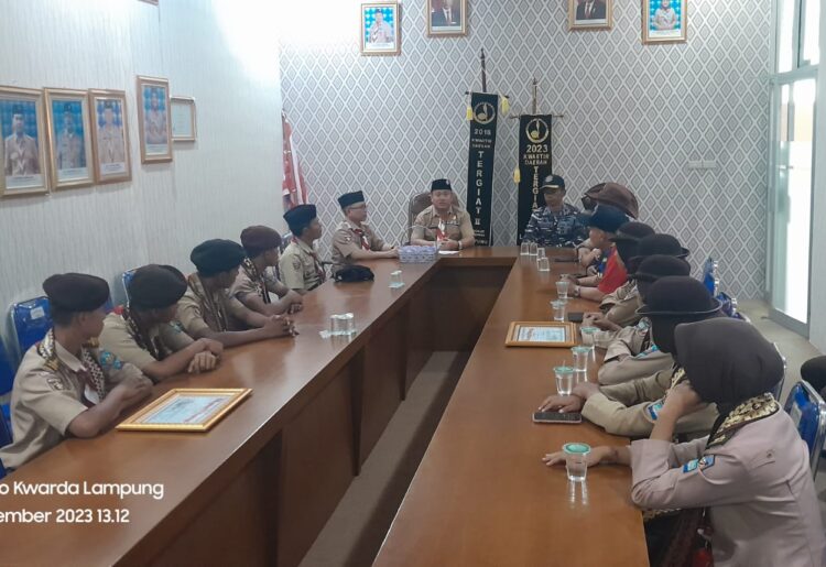Kwarda Lampung Sambut Kontingen Pelantara 11 Sail Teluk Cenderawasih