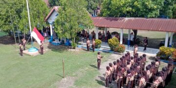 Gudep Pangkalan SMP Negeri 1 Barebbo Adakan Kemah Blok