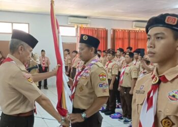 Lepas Kontingen Pramuka Sako SIT, Ketua Kwarnas Sebut Seorang Pramuka Adalah Saudara Bagi Pramuka Lain