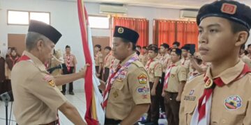 Lepas Kontingen Pramuka Sako SIT, Ketua Kwarnas Sebut Seorang Pramuka Adalah Saudara Bagi Pramuka Lain