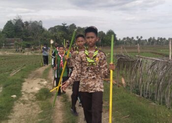 Tingkatkan Kemandirian, MTs Al Hidayah Bakke Gelar Persami