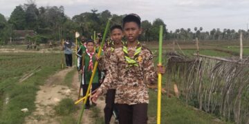 Tingkatkan Kemandirian, MTs Al Hidayah Bakke Gelar Persami