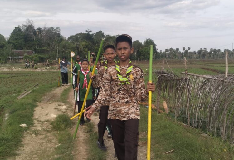 Tingkatkan Kemandirian, MTs Al Hidayah Bakke Gelar Persami