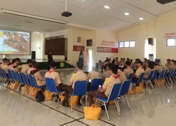 Saka Rintisan SAR Gelar Latihan Teknik Pertolongan Pertama