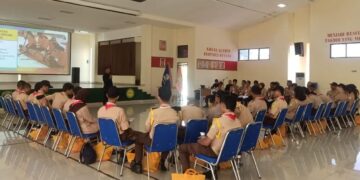 Saka Rintisan SAR Gelar Latihan Teknik Pertolongan Pertama