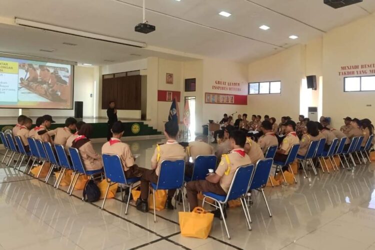 Saka Rintisan SAR Gelar Latihan Teknik Pertolongan Pertama