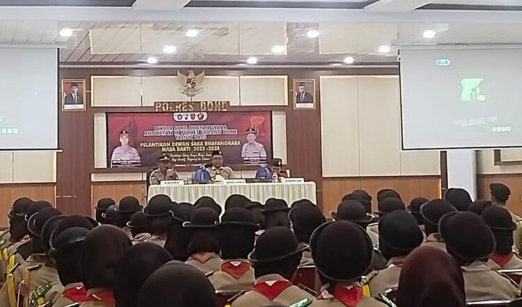 Pendidikan Dasar Saka Bhayangkara Kwartir Cabang Bone Angkatan IX