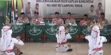 Ketua Kwarcab Lampung Timur Buka KMD Sako Ma’arif NU