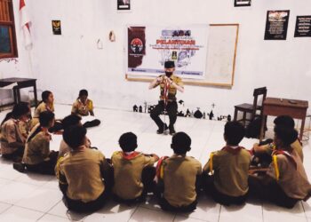 Gudep Pangkalan SMK Negeri 1 TompasoBaru Gelar Perjusami