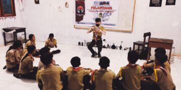 Gudep Pangkalan SMK Negeri 1 TompasoBaru Gelar Perjusami
