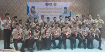 Kwarda Lampung Selenggarakan Rakor Satgas Pramuka Peduli