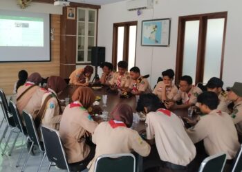 Saka Wanabakti Banyuwangi Perkuat Organisasi melalui Dianpinsat 2023