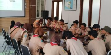 Saka Wanabakti Banyuwangi Perkuat Organisasi melalui Dianpinsat 2023