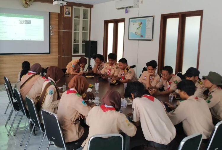 Saka Wanabakti Banyuwangi Perkuat Organisasi melalui Dianpinsat 2023