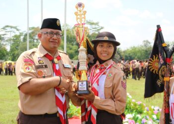 Regu-Regu Prestasi di Safari Camp Kwarcab Banyumas 2023
