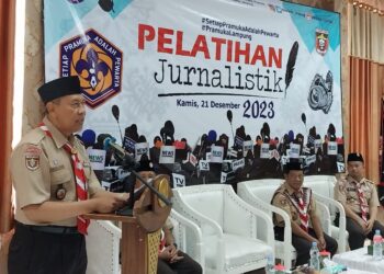 Kwarda Lampung Selenggarakan Pelatihan Jurnalistik