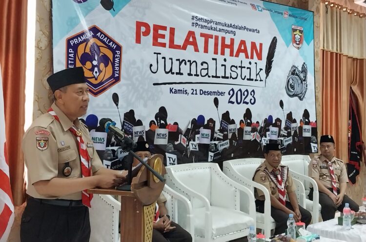 Kwarda Lampung Selenggarakan Pelatihan Jurnalistik