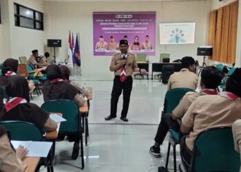 KMD di IAIN Bone Sampaikan Materi Fundamental Gerakan Pramuka