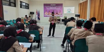 KMD di IAIN Bone Sampaikan Materi Fundamental Gerakan Pramuka