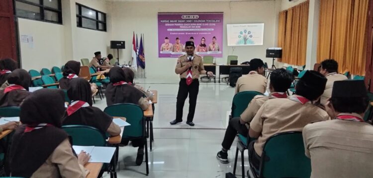 KMD di IAIN Bone Sampaikan Materi Fundamental Gerakan Pramuka