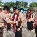 Rombongan Kwarda Sumbar Disambut Kwarda Jambi.