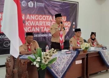 Saka Milenial Kwarcab Kota Pekalongan Gelar Penerimaan Anggota Baru Tahun 2023