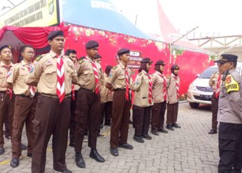 DKR Tangerang Laksanakan Karya Bakti, Bantu Pengamanan Perayaan Hari Raya Natal