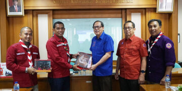 Kwarda Sumbar Audiensi ke Kwartir Nasional