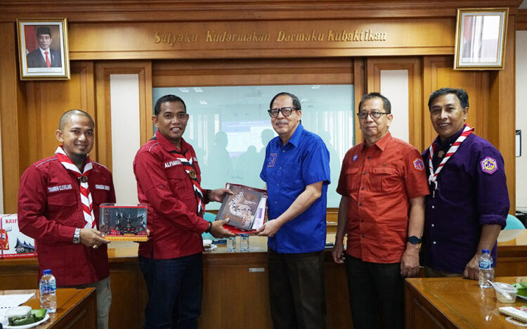 Kwarda Sumbar Audiensi ke Kwartir Nasional