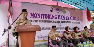 Mabida Riau laksanakan pembinaan dan pembimbingan kepada Mabicab dan Kwarcab Kepulauan Meranti