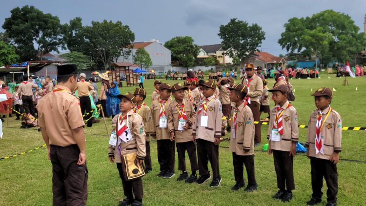 Sebanyak 464 Pramuka Ikuti Pesta Siaga Kwarran Purwokerto Timur