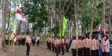 Saka Wanabakti Grobogan Kukuhkan Anggota Baru